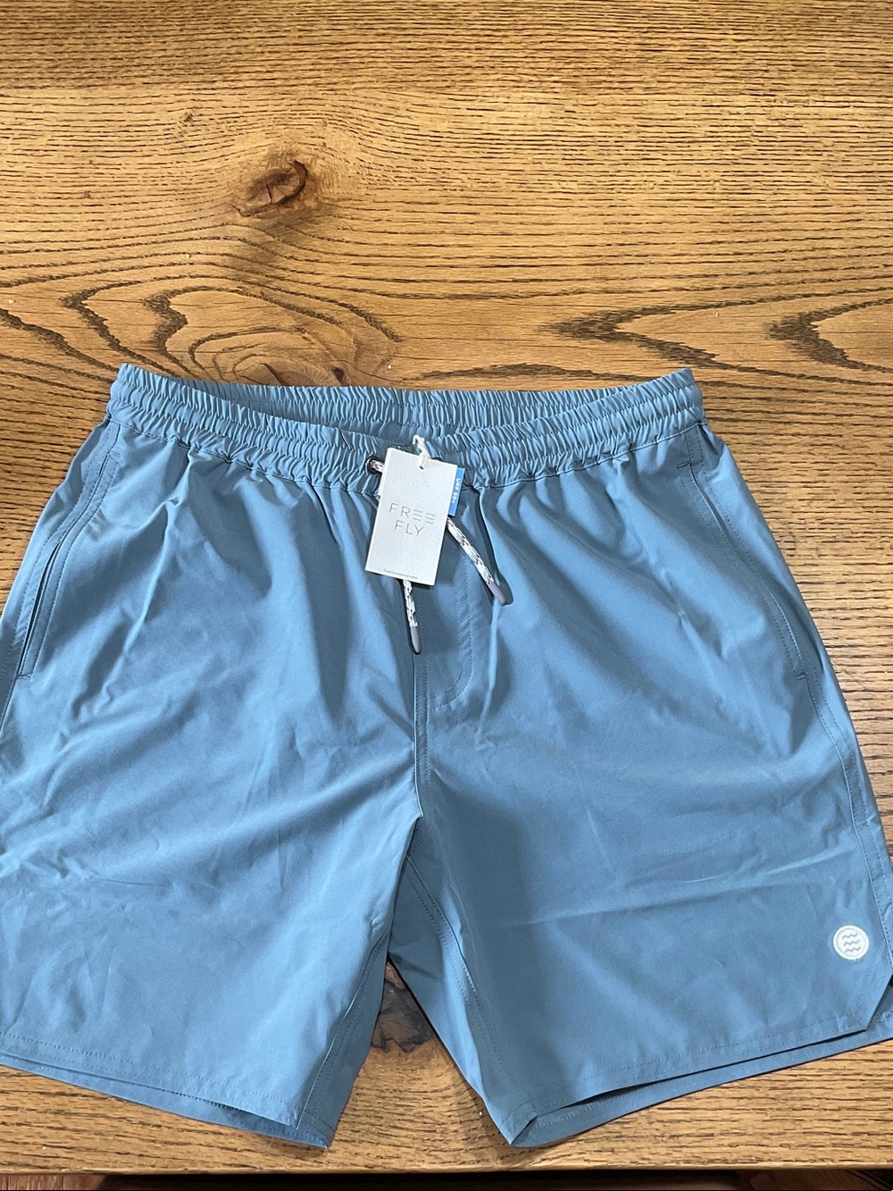 FreeFly Andros Men's Pacific Blue Shorts - MEDIUM BNWT